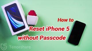 How to Factory Reset iPhone 5 without Passcode