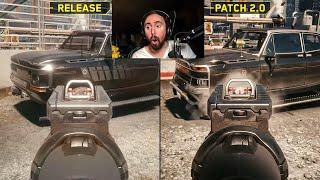 Cyberpunk 2077 Release vs Patch 2.0  Asmongold Reacts