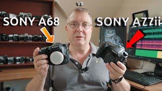 SONY A68 vs A77ii first look controls & handling