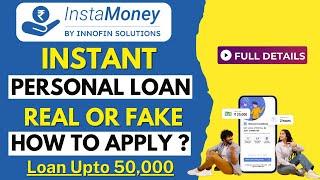 Insta Money Personal Loan Fake or Real  Insta Money Personal Loan  Insta Money Loan App 