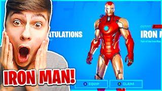 I Got IRON MAN SUIT and SUIT UP EMOTE in Fortnite Battle Royale Season 4