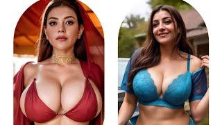 4K #AI HotNess#aiart  AI IndianBeautiful Actress  Kajal Agarwal  #indian#aiart photos