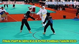 Final Partai Seru Safira Dwi MeilaniJateng vs MelisaDki Jakarta - B Putri POMNAS 2022