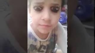 O Desespero d menina vendo Mariane sem piscar os olhos