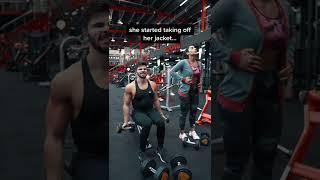 Unexpected Gym Moment With a FIT GIRL