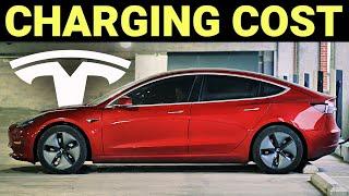 Tesla vs Gas TRUE Charging Cost After 75000 Miles