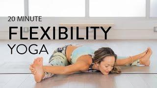 20 Minute Flexibility Yoga Flow to Feel Good Stretch and Release