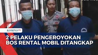 Beginilah Tampang 2 Pelaku Pengeroyokan Bos Rental Mobil di Pati Saat Ditangkap Polisi