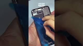 Aplicación de sellado a prueba de agua y polvo para iPhone #apple #iphone #iphonerepair