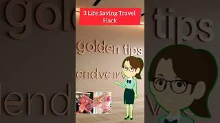 Life Saving Travel Hacks ️  Travel Hacks For Girls #short #travelhacks#shortfeed#shorts