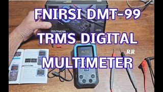 FNIRSI DMT-99 Walkthrough  Rechargeable TRMS Digital Multimeter 9999 Counts