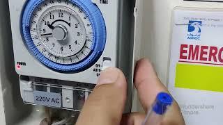 Timer Switch How to install and set the analog value for a specific time.     Revised Video