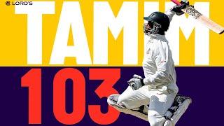 Tamim Iqbal HAMMERS Bangladeshs Fastest Test Century  Eng v Ban 2010  Lords