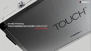 TOUCH™ Twin Marker 204 Colors Complete Set - Aluminum Limited Edition  UPS Official Film