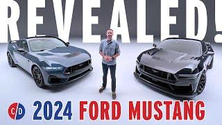 REVEALED 2024 Ford Mustang and Track-Ready Mustang Dark Horse  Car and Driver