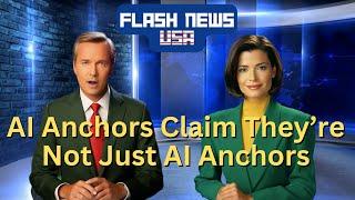 AI News Anchors Are they really human?