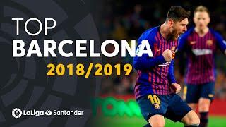 TOP Goals FC Barcelona LaLiga Santander 20182019