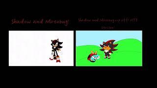 Shadow and Motobug Vs Shadow and Motobug rip off HTF Version