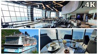 MSC  EURIBIA ship tour - CAROUSEL LOUNGE - the highlight aboard