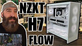 NZXT Dropped a BANGER  H7 Flow 2024 PC Case  Tech Skit  Full Build