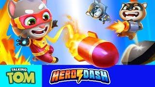 Supercharged Tips and Tricks Talking Tom Hero Dash NEW UPDATE Gameplay