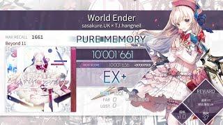 【Arcaea手元】魔王 World Ender BYD 理論值PM