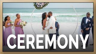 Sandestin Golf & Beach Resort Wedding Ceremony in Sandestin FL  Essence + Samson  Wedding