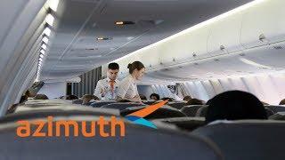 Flight Report  Azimuth Airlines Sukhoi Superjet 100  Saint-Petersburg to Krasnodar