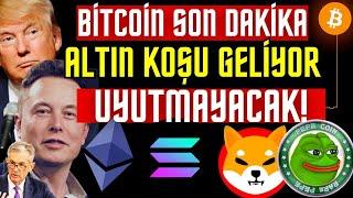 BİTCOİN ANALİZ ALTIN KOŞU GELİYOR UYARIYORUM UYUTMAYACAK #BITCOIN #ALTCOIN