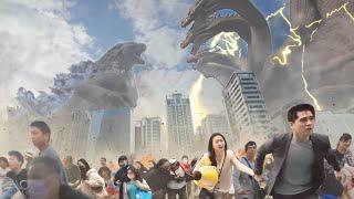 Godzilla v.s. Ghidorah with Minecraft マインクラフト版 ゴジラ対ギドラ 哥吉拉大戰基多拉台灣真人版粉絲創作