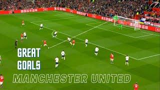 Cristiano Ronaldos Great Goals For Manchester United  English Commentary 