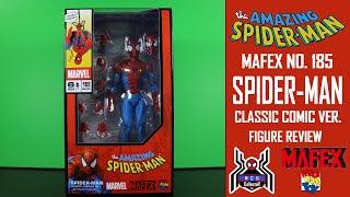 Mafex SPIDER-MAN Classic Comic Version Marvel No  185 Amazing Medicom Figure Review