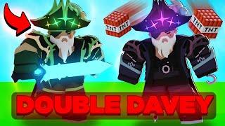 DOUBLE DAVEY strat is OP in ranked... Roblox Bedwars