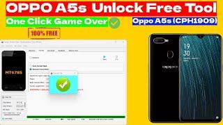 OPPO A5s CPH1909 Pattern Password Unlock By Sp Flash Tool  OPPO A5s Password Unlock Free Tool