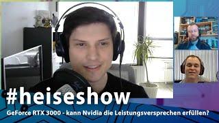 GeForce RTX 3000 – kann Nvidia die Leistungsversprechen erfüllen?  #heiseshow