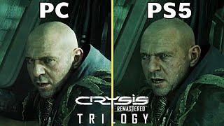 Crysis 3 Remastered PC Vs PS5 Graphics Comparison 4K60FPS  Crysis Remastered Trilogy