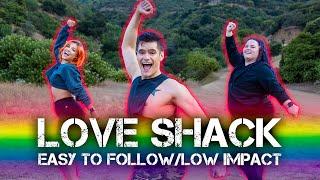 Love Shack - EASY LOW IMPACT CARDIO  Caleb Marshall  Dance Workout