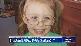 ‘I really hurt her’ Affidavit reveals horrifying new details in murder of Harmony Montgomery