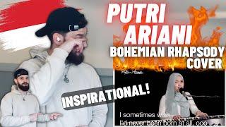 TeddyGrey Reacts to  bohemian rhapsody - Queen Putri Ariani Cover  REACTION