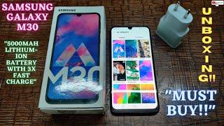 Samsung Galaxy M30 Gradation Blue Colour 6GB RAM + 128GB Storage Unboxing.