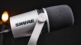 Shure MV7 USB XLR Podcast Microphone MV7 VS Shure SM7b