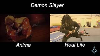 Demon Slayer REAL LIFE Thunder Breathing First Form