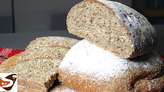 Pane integrale fatto in casa fragrante soffice e veloce