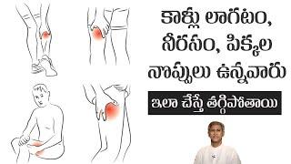 How to Reduce Leg Pain Naturally  Get Relief from Neck Pain  Muscle Cramps Manthenas Health Tips