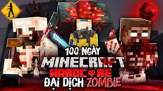 KisaMC Tóm Tắt Sinh Tồn 100 Ngày Minecraft Đại Dịch Zombie Siêu Khó