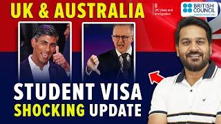 UK & AUSTRALIA Student Visa Shocking Update for Indian Students  Study in UK