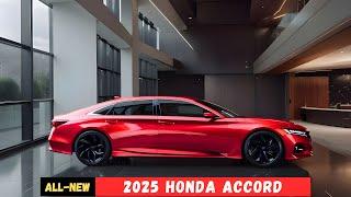 Finally All New 2025 Honda Accord Sedan Revealed - Look Amazing