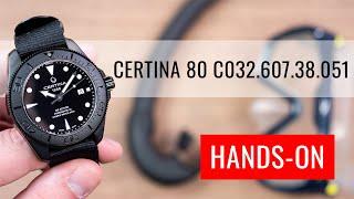 HANDS-ON Certina DS Action Diver Powermatic 80 C032.607.38.051.00