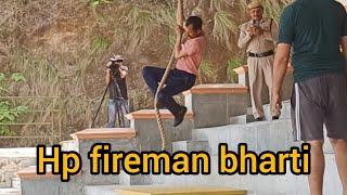 rope climb fireman bharti Hamirpur anu ground 17-05-2022