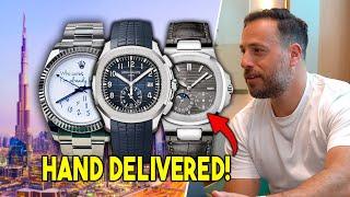 Luxury Watch Trading in Dubai - Hand Delivering Rolex & Patek Watches to a VIP Client